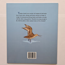 Load image into Gallery viewer, Yolaska the Godwit. Children&#39;s book by internationally acclaimed NZ author Marlene J. Bennetts
