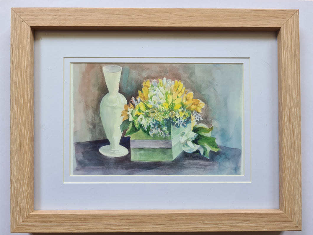 Celebration arrangement, Ruth Palmer - Framed art print 15cmx20cm