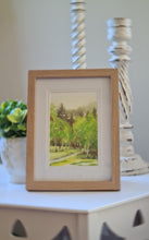 Load image into Gallery viewer, Hamner in the spring. Ruth Palmer, Framed art print - 15cmx20cm
