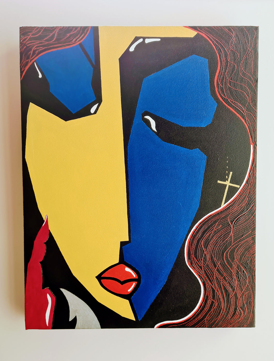 Lex L. Acrylic Painting - 36 x 46cm