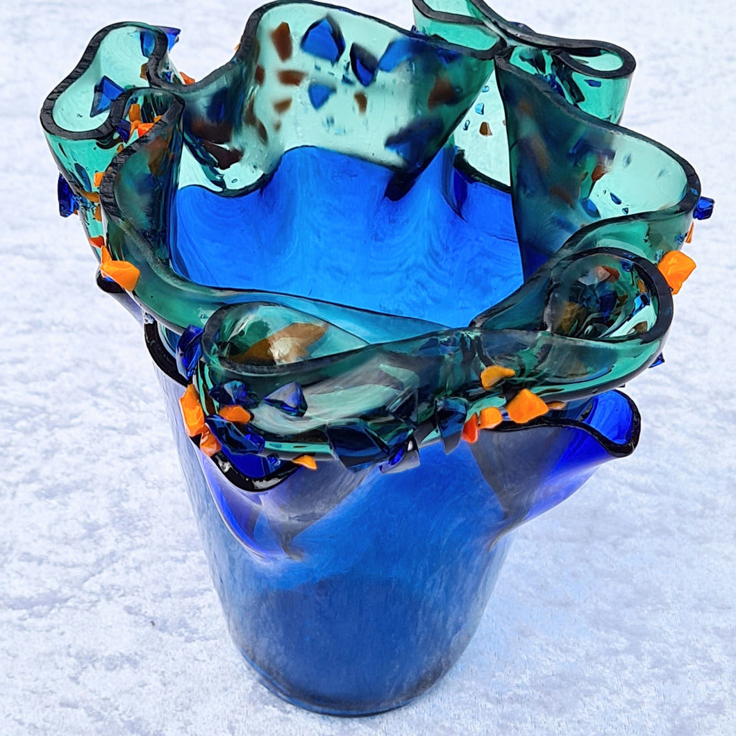 Stunning hand-crafted glass sculpture