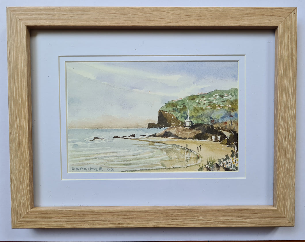 Sumner. Christchurch. Ruth Palmer, Framed art print - 15cmx20cm